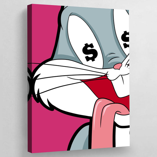 Cuadro Pop Art Bugs Bunny - La Casa Del Cuadro