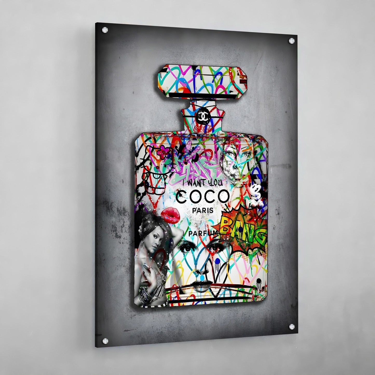 Cuadro Pop Art Chanel - La Casa Del Cuadro