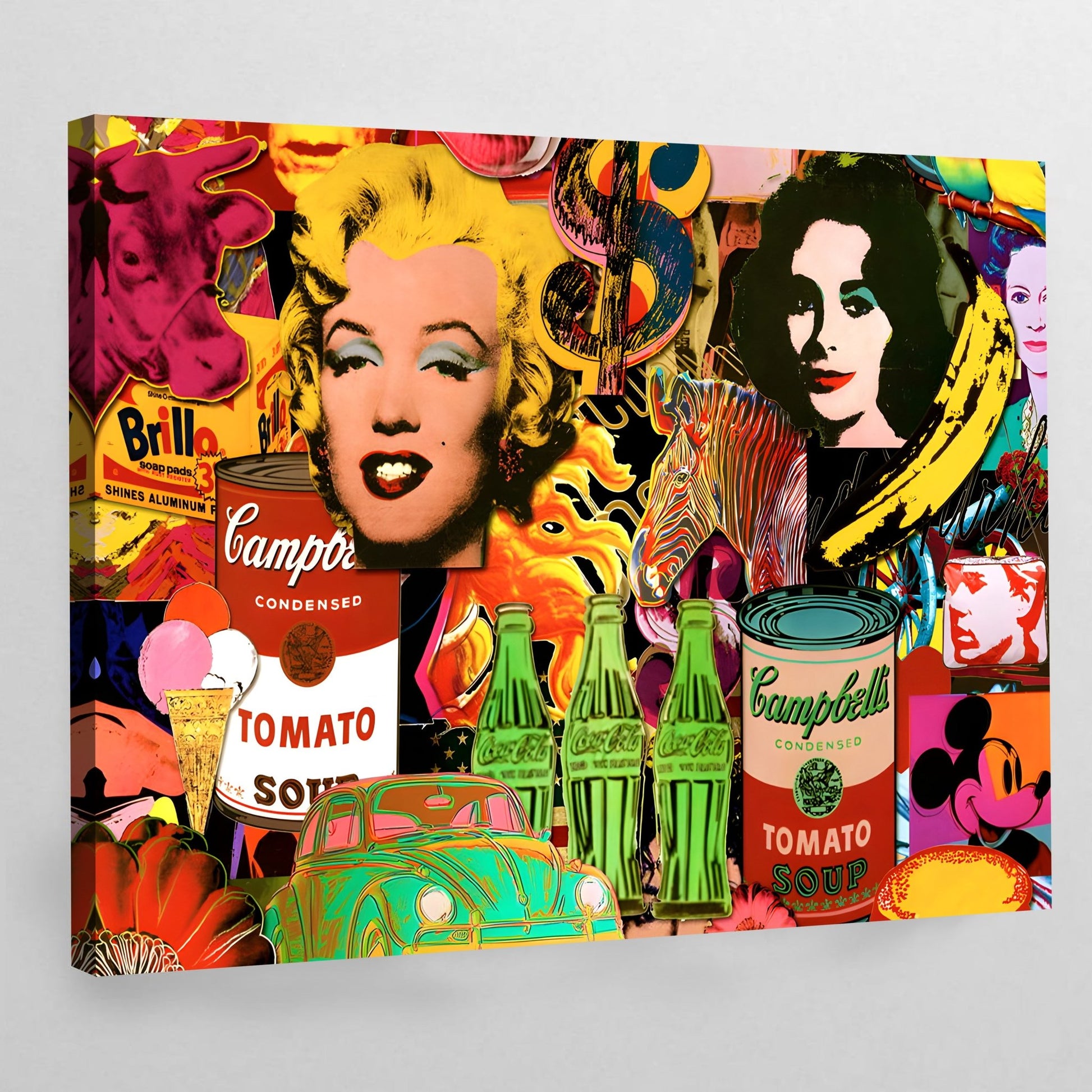 Cuadro Pop Art Collage - La Casa Del Cuadro
