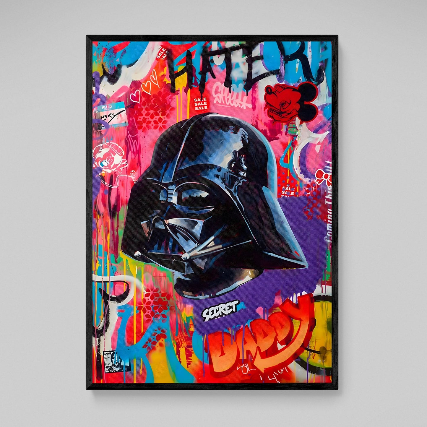 Cuadro Pop Art Darth Vader - La Casa Del Cuadro
