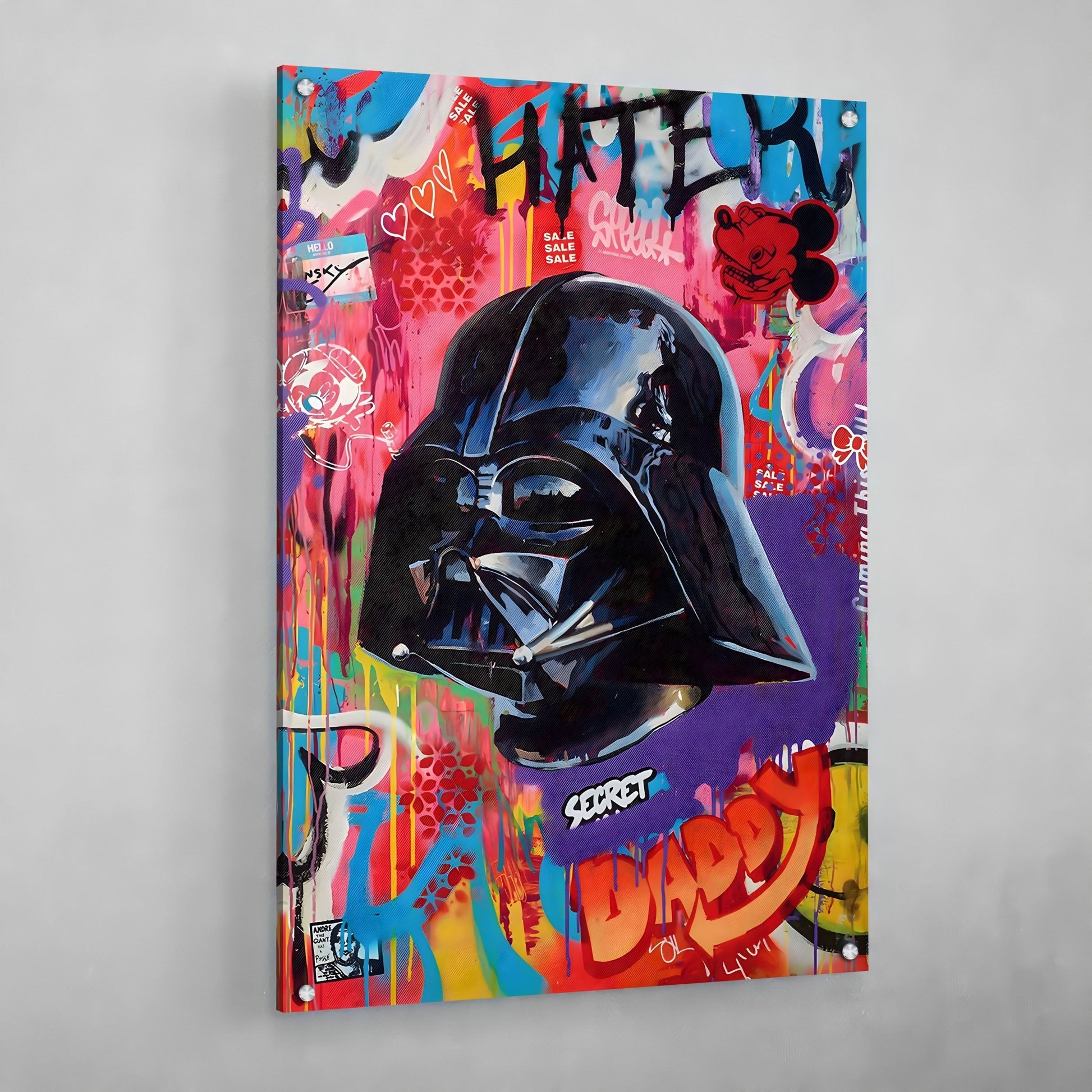 Cuadro Pop Art Darth Vader - La Casa Del Cuadro