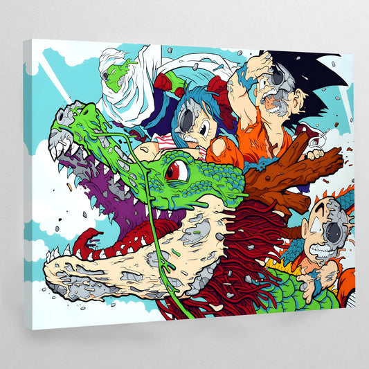 Cuadro Pop Art Dragon Ball - La Casa Del Cuadro