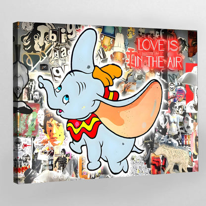 Cuadro Pop Art Dumbo - La Casa Del Cuadro