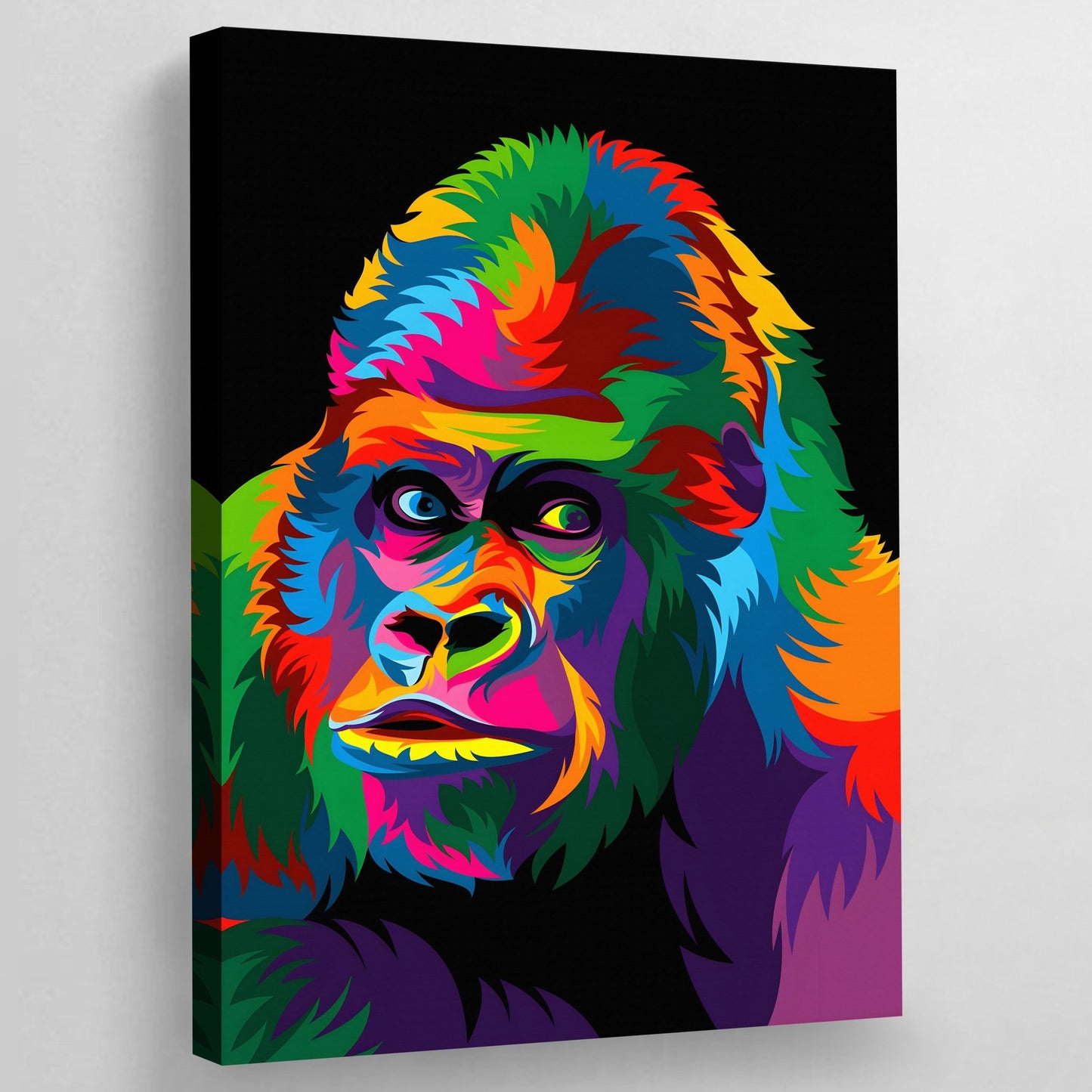 Cuadro Pop Art Gorila - La Casa Del Cuadro