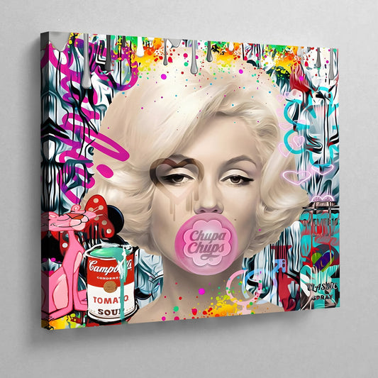 Cuadro Pop Art Marilyn Monroe - La Casa Del Cuadro