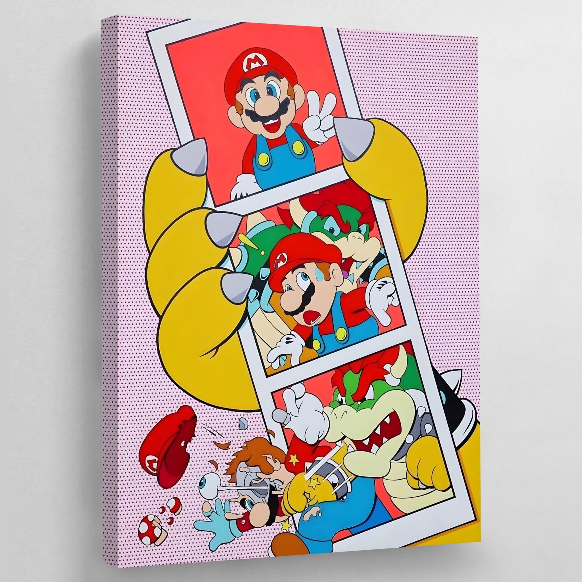 Cuadro Pop Art Mario - La Casa Del Cuadro