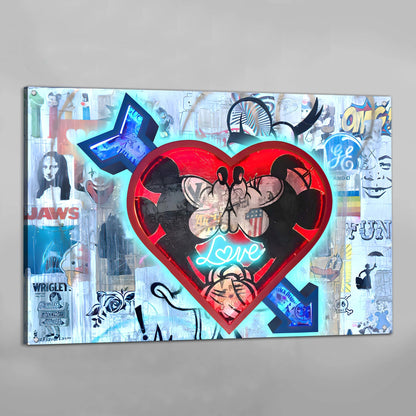 Cuadro Pop Art Mickey & Minnie - La Casa Del Cuadro