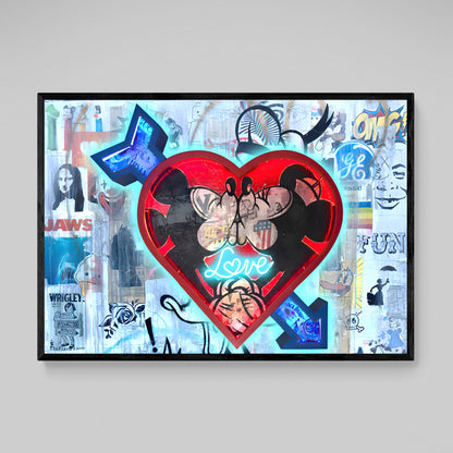 Cuadro Pop Art Mickey & Minnie - La Casa Del Cuadro