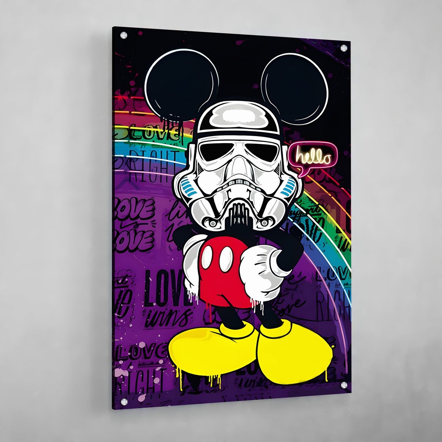 Cuadro Pop Art Mickey Mouse - La Casa Del Cuadro