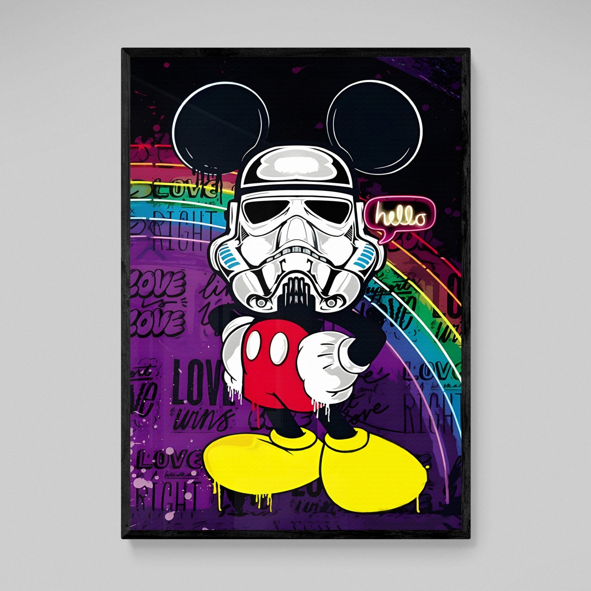 Cuadro Pop Art Mickey Mouse - La Casa Del Cuadro