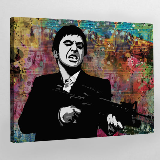 Cuadro Pop Art Scarface - La Casa Del Cuadro