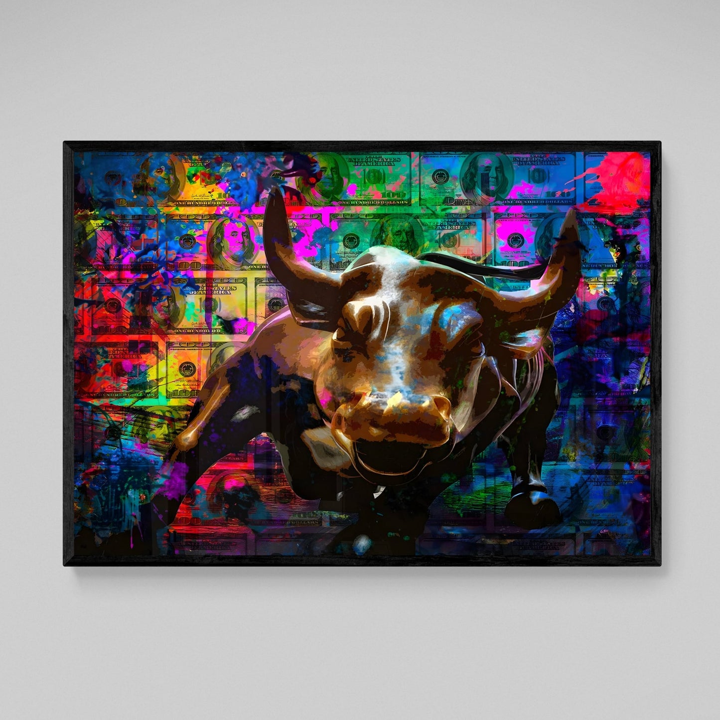 Cuadro Pop Art Wall Street - La Casa Del Cuadro