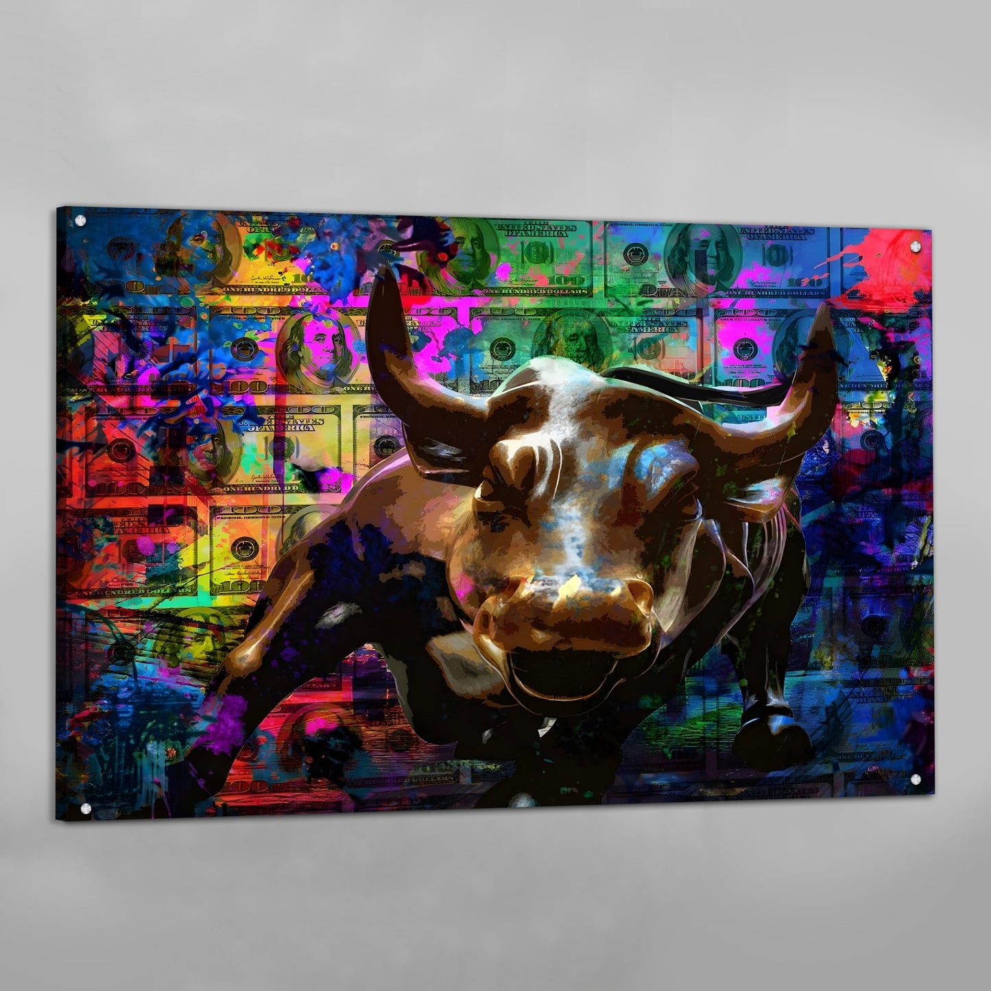 Cuadro Pop Art Wall Street - La Casa Del Cuadro